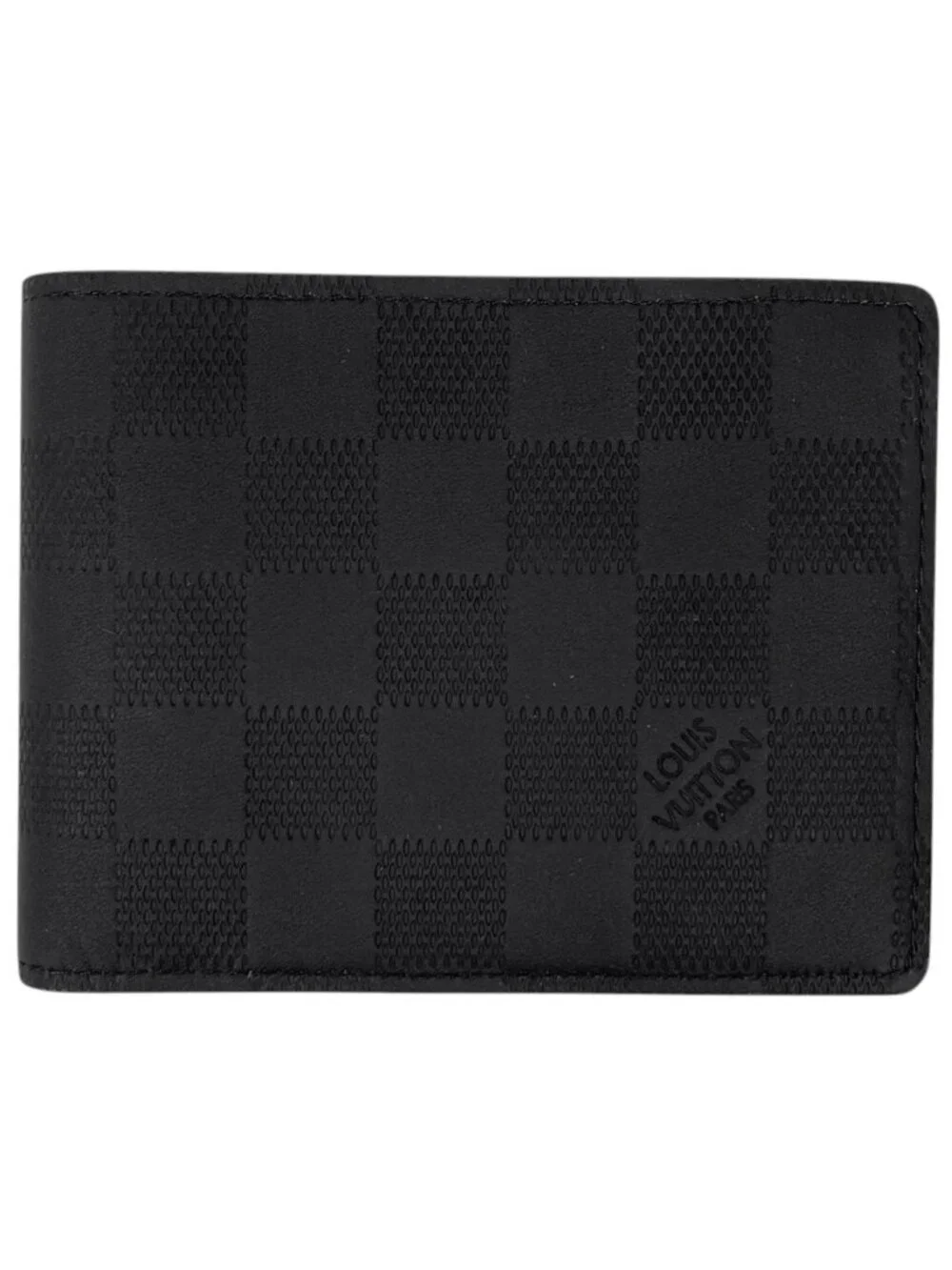 Louis Vuitton Portefeuille Multiple Bifold Wallet Damier Infini Onyx